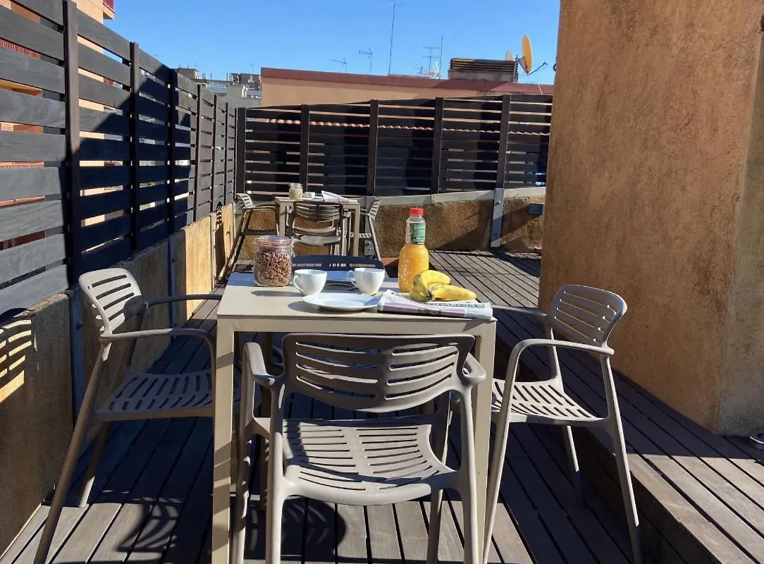 Mab1 - Apartment With Private Terrace In Sants Barcelona Spain
